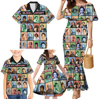 Black Herstory Family Matching Mermaid Dress and Hawaiian Shirt The History Of African Women - Wonder Print Shop