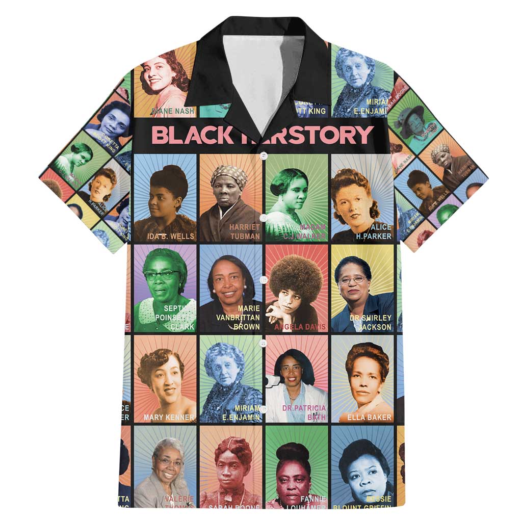 Black Herstory Family Matching Mermaid Dress and Hawaiian Shirt The History Of African Women - Wonder Print Shop