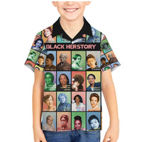 Black Herstory Family Matching Mermaid Dress and Hawaiian Shirt The History Of African Women - Wonder Print Shop