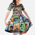 Black Herstory Family Matching Off The Shoulder Long Sleeve Dress and Hawaiian Shirt The History Of African Women - Wonder Print Shop