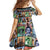 Black Herstory Family Matching Off Shoulder Short Dress and Hawaiian Shirt The History Of African Women - Wonder Print Shop