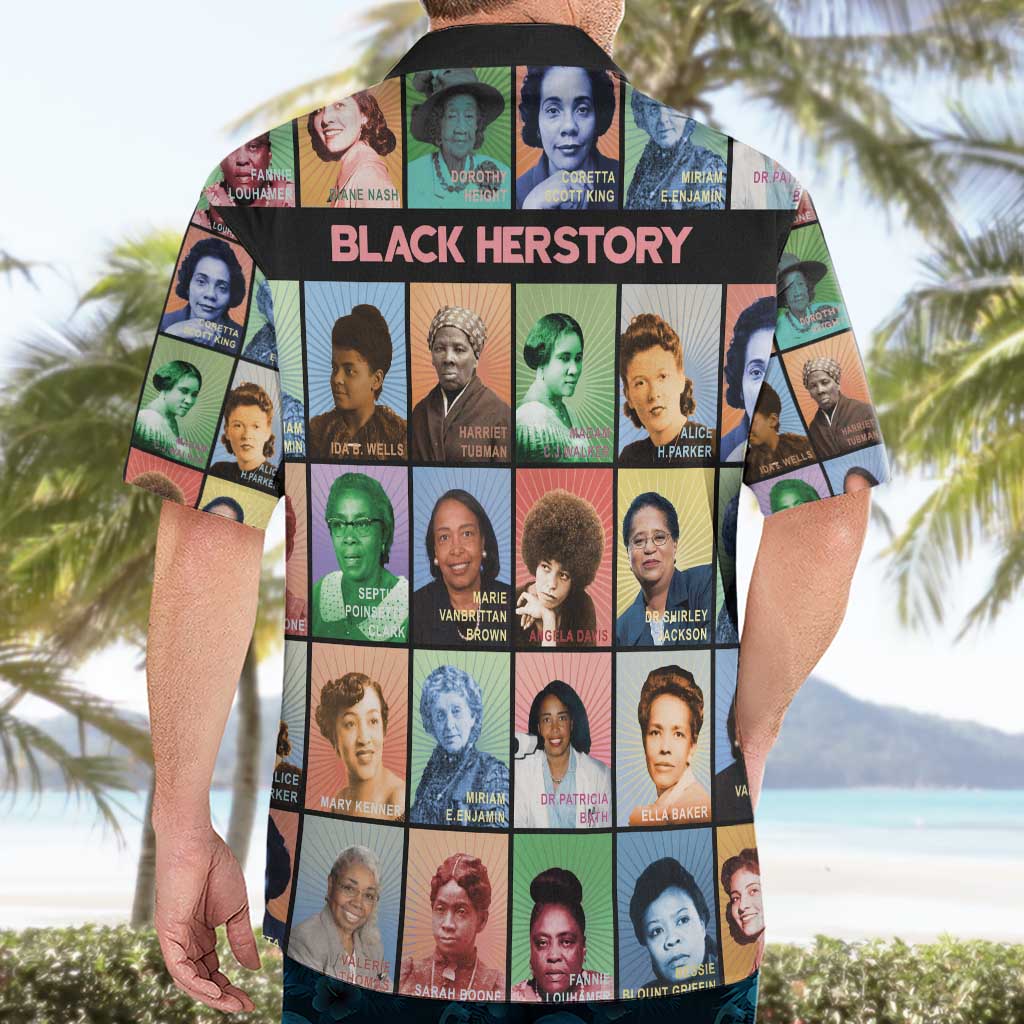 Black Herstory Hawaiian Shirt The History Of African Women - Wonder Print Shop