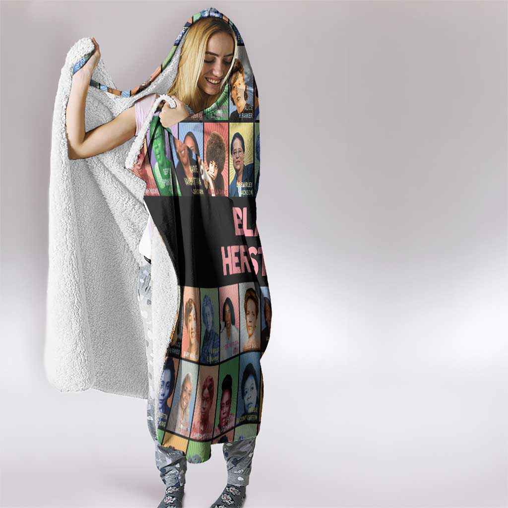 Black Herstory Hooded Blanket The History Of African Women
