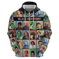 Black Herstory Hoodie The History Of African Women - Wonder Print Shop