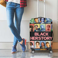 Black Herstory Luggage Cover The History Of African Women - Wonder Print Shop