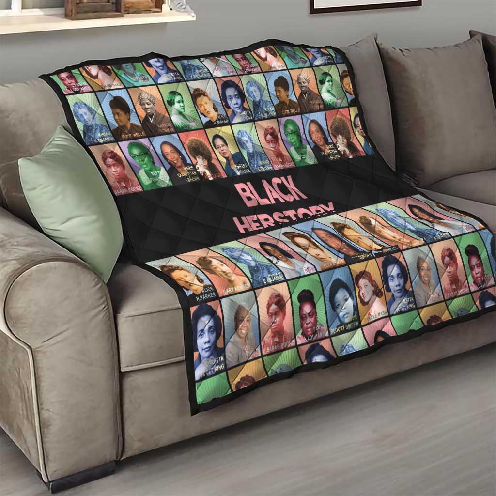Black Herstory Quilt The History Of African Women - Wonder Print Shop