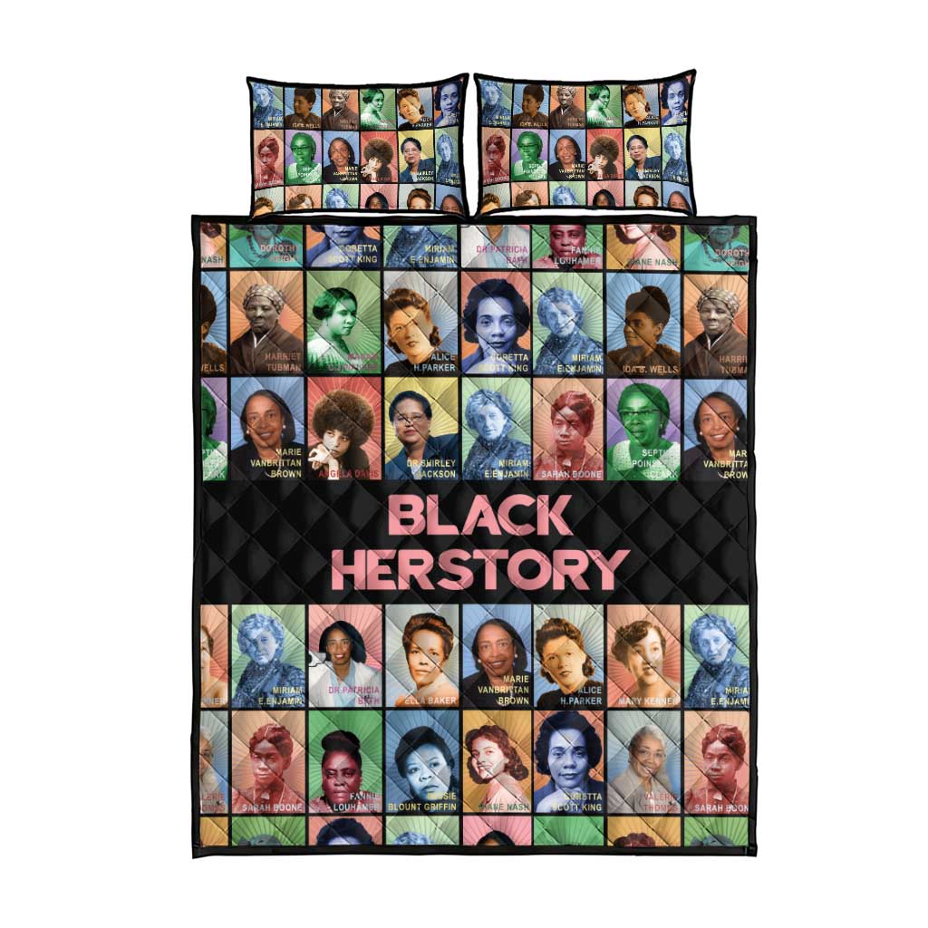 Black Herstory Quilt Bed Set The History Of African Women - Wonder Print Shop