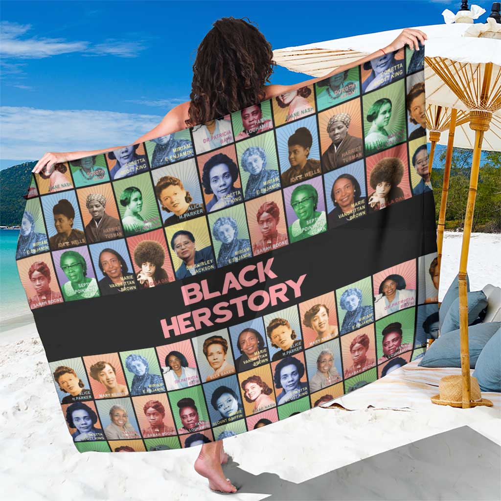 Black Herstory Sarong The History Of African Women - Wonder Print Shop