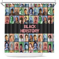 Black Herstory Shower Curtain The History Of African Women
