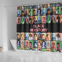 Black Herstory Shower Curtain The History Of African Women