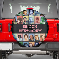 Black Herstory Spare Tire Cover The History Of African Women - Wonder Print Shop