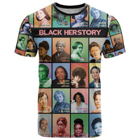 Black Herstory T Shirt The History Of African Women - Wonder Print Shop