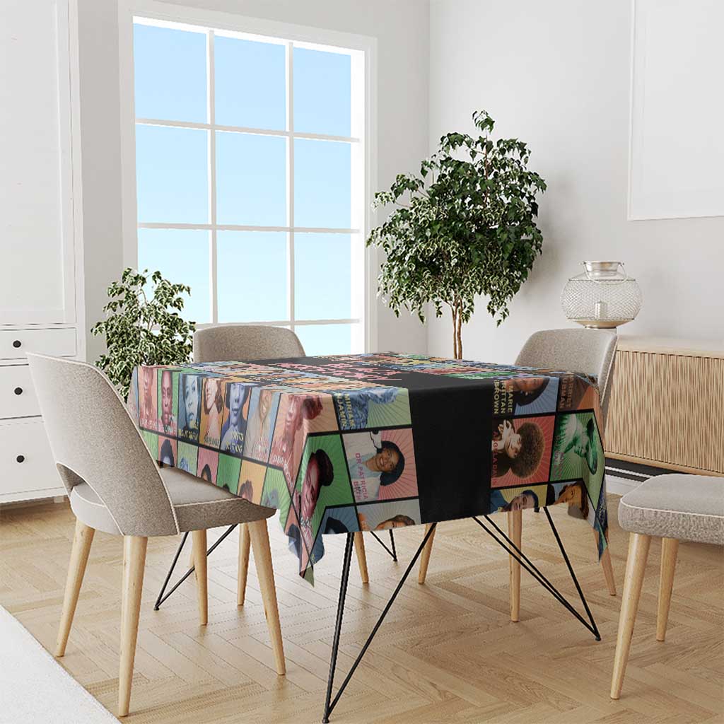 Black Herstory Tablecloth The History Of African Women - Wonder Print Shop