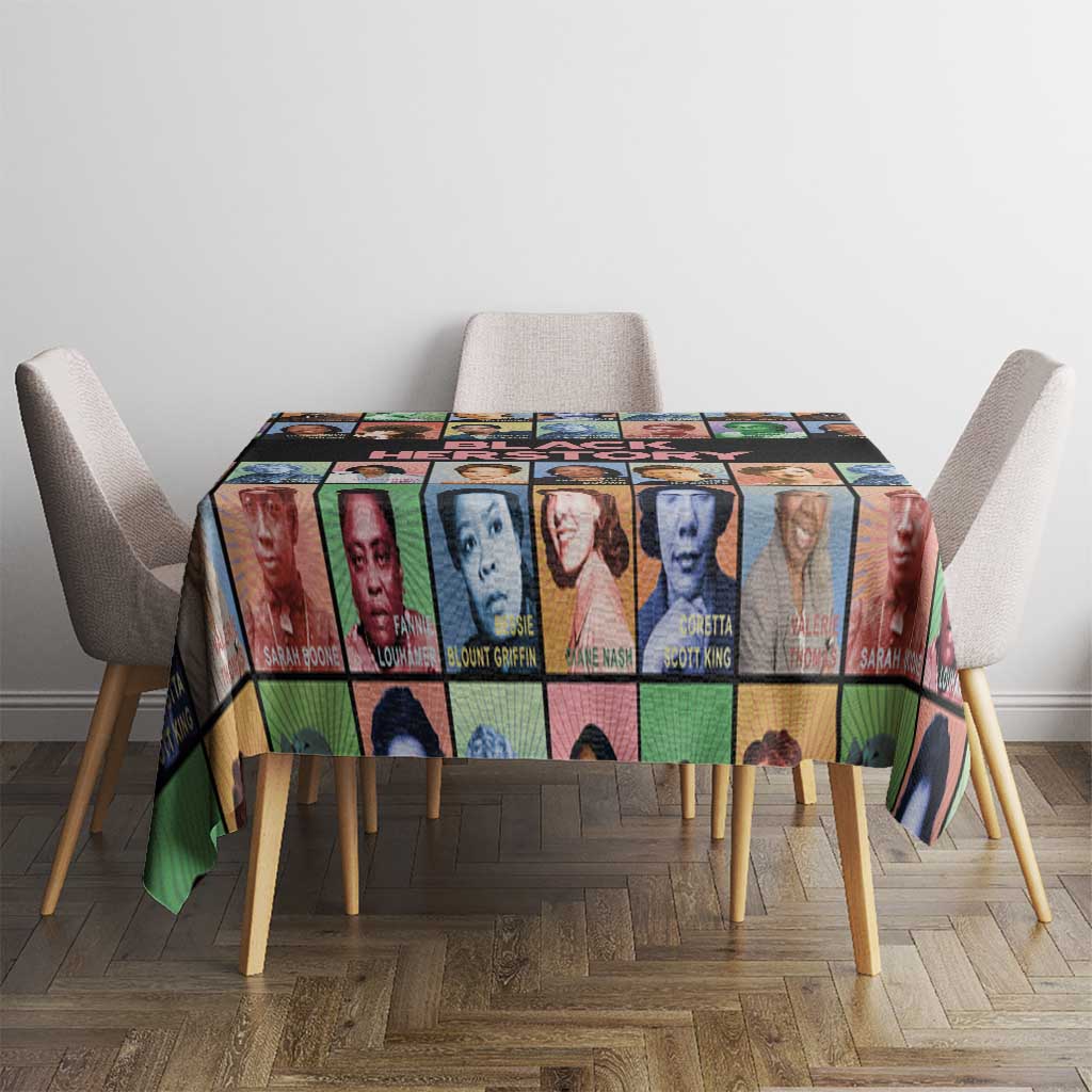 Black Herstory Tablecloth The History Of African Women - Wonder Print Shop