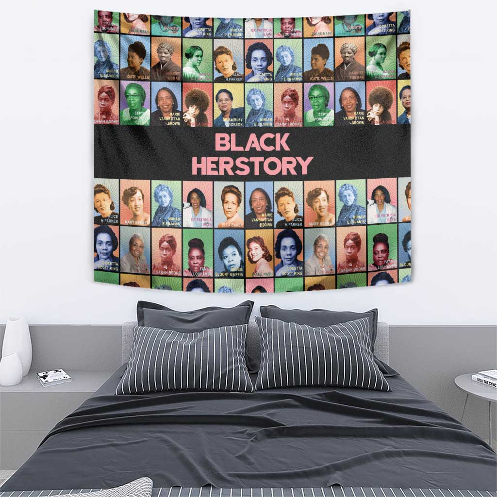 Black Herstory Tapestry The History Of African Women - Wonder Print Shop