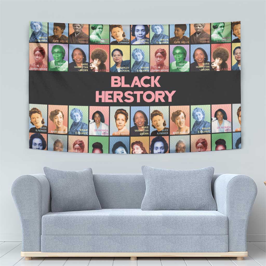 Black Herstory Tapestry The History Of African Women - Wonder Print Shop