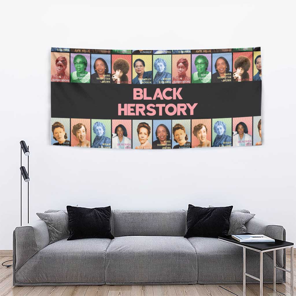 Black Herstory Tapestry The History Of African Women - Wonder Print Shop