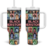 Black Herstory Tumbler With Handle The History Of African Women - Wonder Print Shop