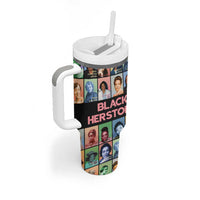 Black Herstory Tumbler With Handle The History Of African Women - Wonder Print Shop