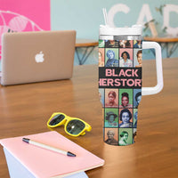 Black Herstory Tumbler With Handle The History Of African Women - Wonder Print Shop