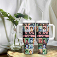 Black Herstory Tumbler With Handle The History Of African Women - Wonder Print Shop