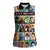 Black Herstory Women Sleeveless Polo Shirt The History Of African Women - Wonder Print Shop