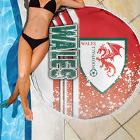 Wales Football Beach Blanket The Dragons Soccer - Road To Champion - Wonder Print Shop