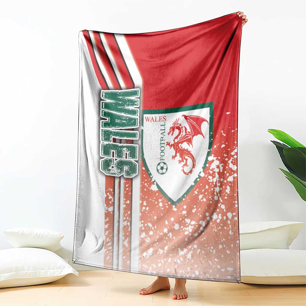 Wales Football Blanket The Dragons Soccer - Road To Champion