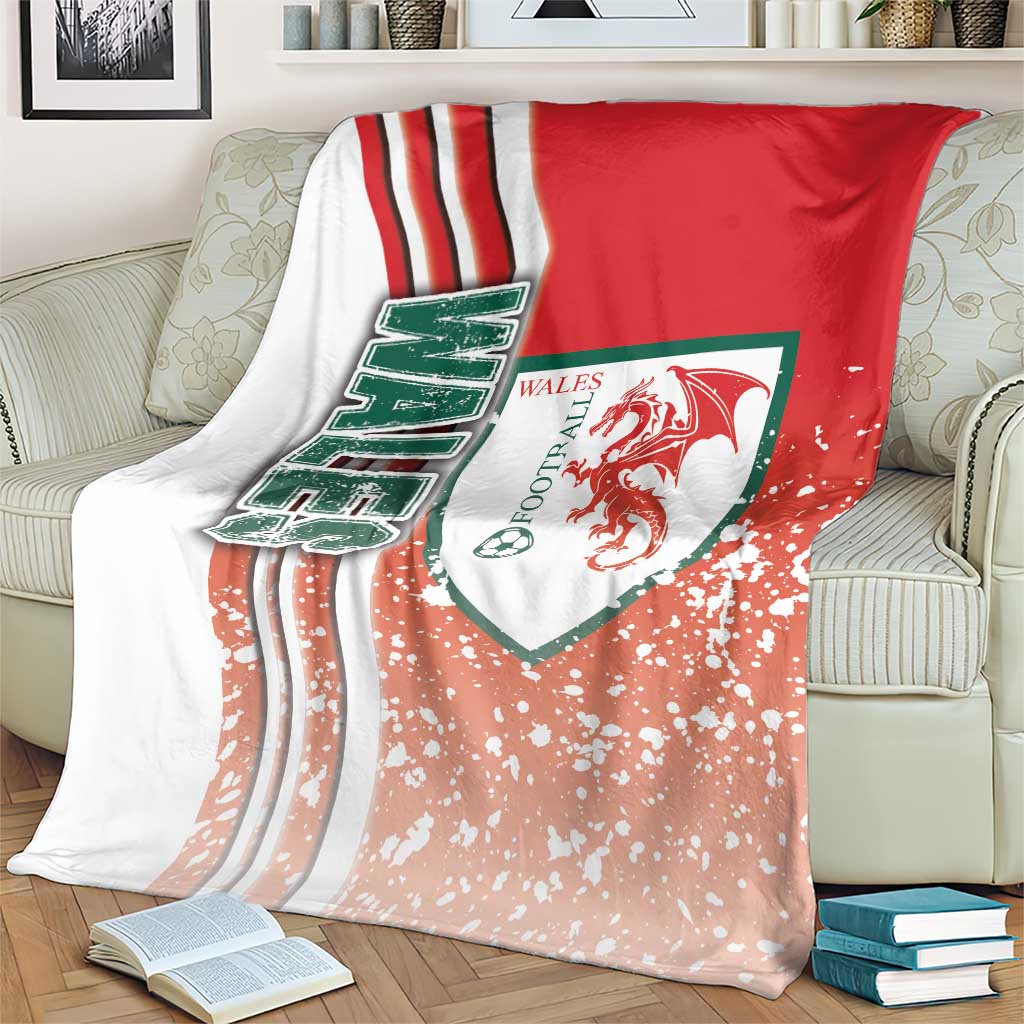 Wales Football Blanket The Dragons Soccer - Road To Champion