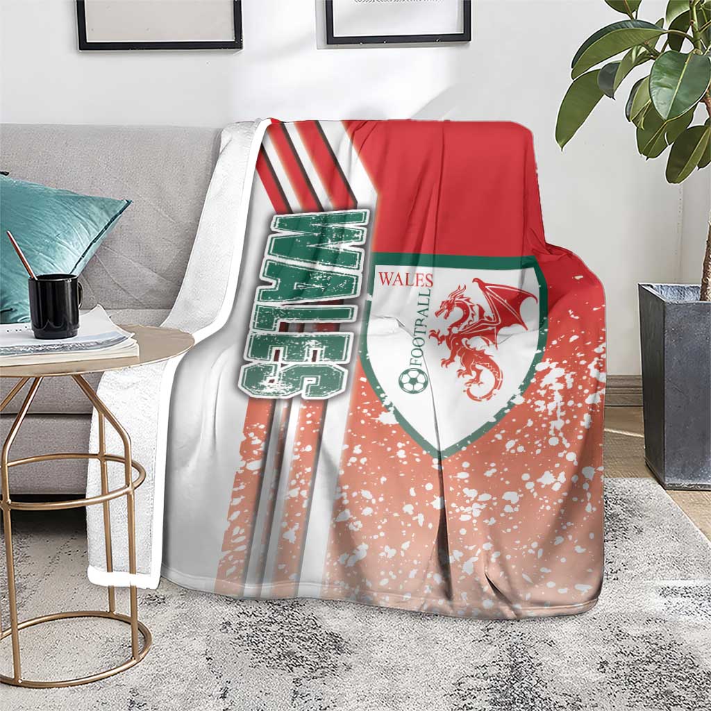 Wales Football Blanket The Dragons Soccer - Road To Champion