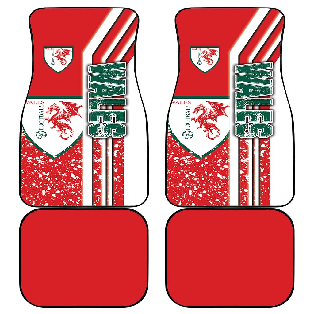 Wales Football Car Mats The Dragons Soccer - Road To Champion - Wonder Print Shop