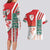 Wales Football Couples Matching Long Sleeve Bodycon Dress and Hawaiian Shirt The Dragons Soccer - Road To Champion