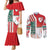 Wales Football Couples Matching Mermaid Dress and Long Sleeve Button Shirt The Dragons Soccer - Road To Champion