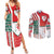 Wales Football Couples Matching Summer Maxi Dress and Long Sleeve Button Shirt The Dragons Soccer - Road To Champion