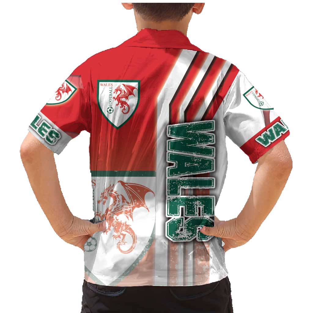 Wales Football Family Matching Mermaid Dress and Hawaiian Shirt The Dragons Soccer - Road To Champion - Wonder Print Shop