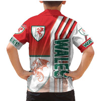 Wales Football Family Matching Mermaid Dress and Hawaiian Shirt The Dragons Soccer - Road To Champion - Wonder Print Shop