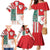 Wales Football Family Matching Mermaid Dress and Hawaiian Shirt The Dragons Soccer - Road To Champion - Wonder Print Shop