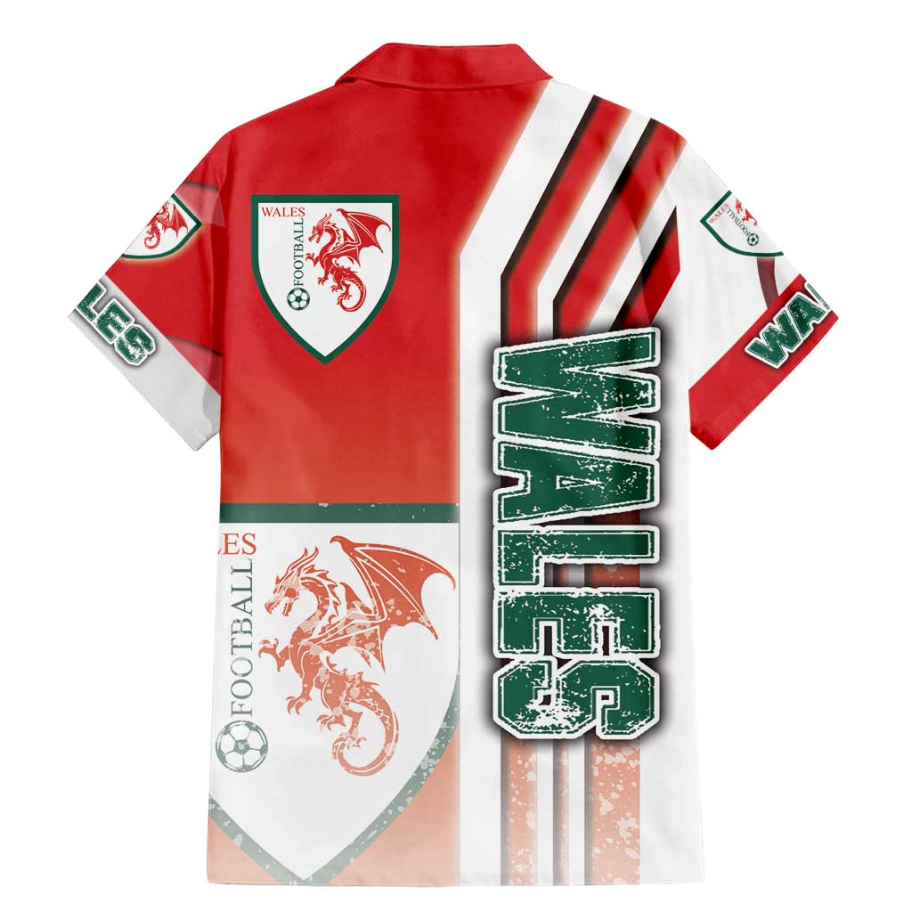 Wales Football Family Matching Mermaid Dress and Hawaiian Shirt The Dragons Soccer - Road To Champion - Wonder Print Shop