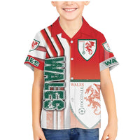 Wales Football Family Matching Mermaid Dress and Hawaiian Shirt The Dragons Soccer - Road To Champion - Wonder Print Shop