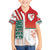 Wales Football Family Matching Off The Shoulder Long Sleeve Dress and Hawaiian Shirt The Dragons Soccer - Road To Champion