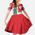 Wales Football Family Matching Off Shoulder Maxi Dress and Hawaiian Shirt The Dragons Soccer - Road To Champion - Wonder Print Shop