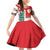Wales Football Family Matching Off Shoulder Short Dress and Hawaiian Shirt The Dragons Soccer - Road To Champion - Wonder Print Shop