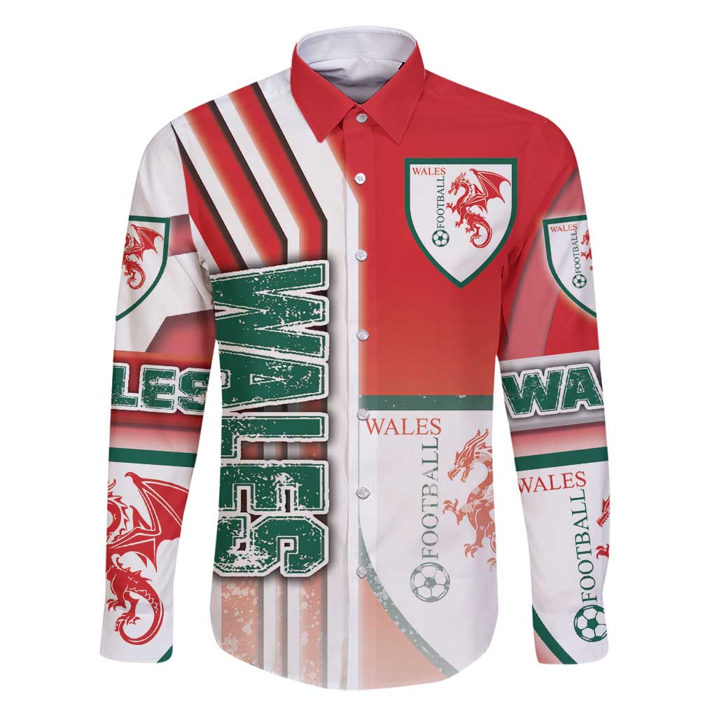 Wales Football Family Matching Puletasi and Hawaiian Shirt The Dragons Soccer - Road To Champion