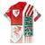 Wales Football Family Matching Short Sleeve Bodycon Dress and Hawaiian Shirt The Dragons Soccer - Road To Champion - Wonder Print Shop