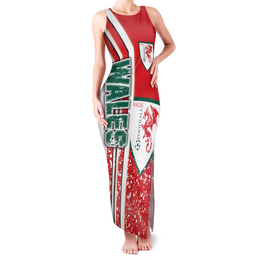Wales Football Family Matching Tank Maxi Dress and Hawaiian Shirt The Dragons Soccer - Road To Champion - Wonder Print Shop
