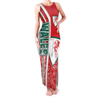 Wales Football Family Matching Tank Maxi Dress and Hawaiian Shirt The Dragons Soccer - Road To Champion - Wonder Print Shop