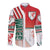 Wales Football Long Sleeve Button Shirt The Dragons Soccer - Road To Champion