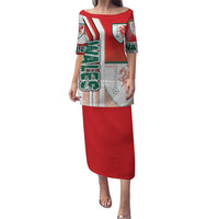 Wales Football Puletasi The Dragons Soccer - Road To Champion - Wonder Print Shop