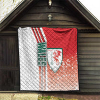 Wales Football Quilt The Dragons Soccer - Road To Champion - Wonder Print Shop