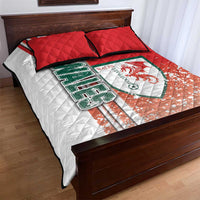Wales Football Quilt Bed Set The Dragons Soccer - Road To Champion - Wonder Print Shop
